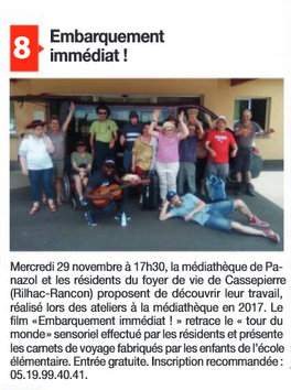 Info mag nov 2017 projection cassepierre