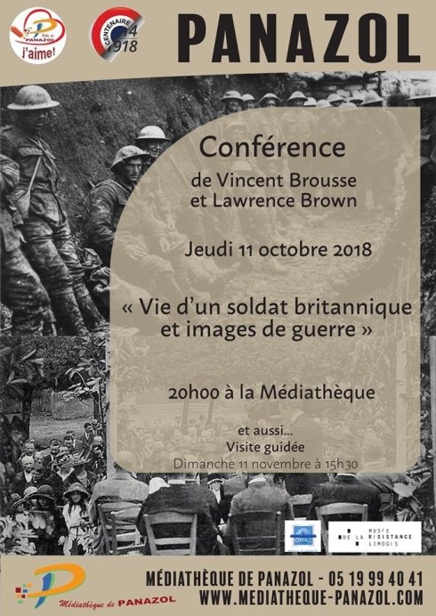 Affiche conférence brousse et brown 11 oct